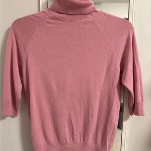Zara Soft Pink Cowl Neck Sweater
